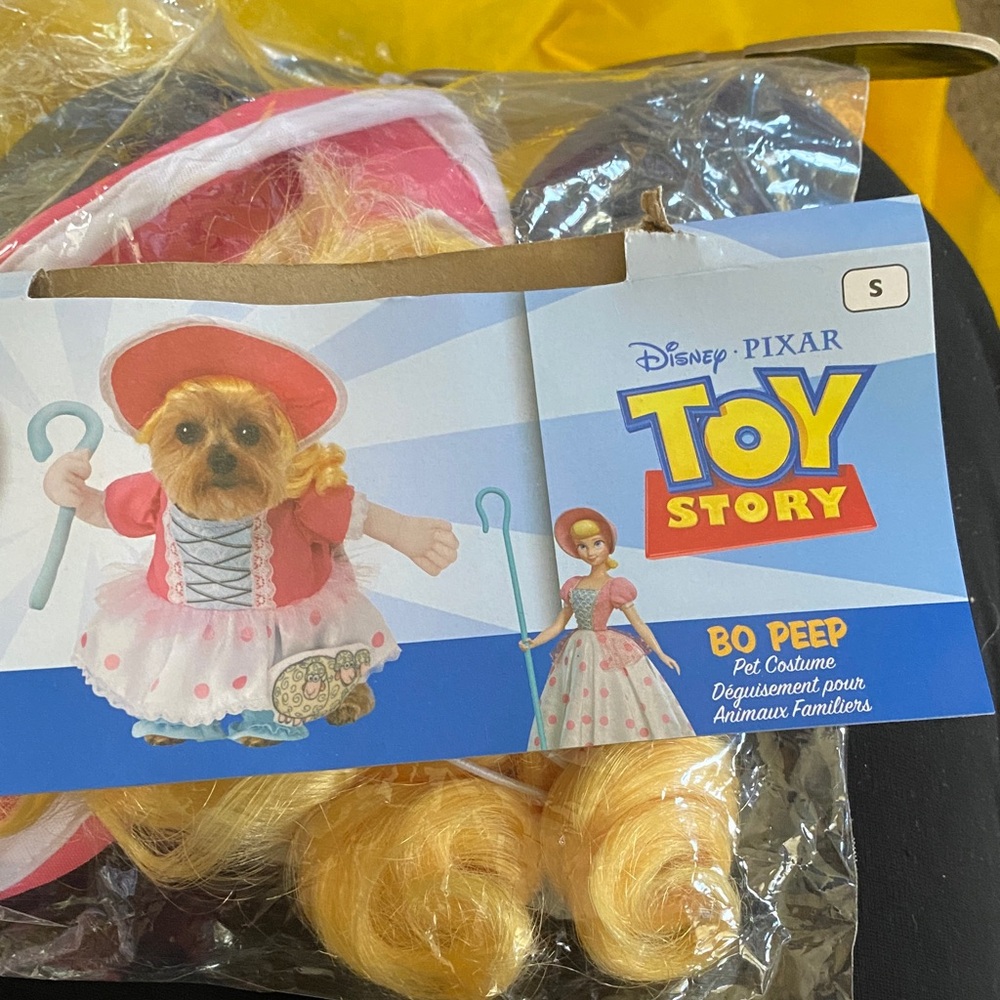 Toy Story Bo Peep pet Costume - Pink and Blue
